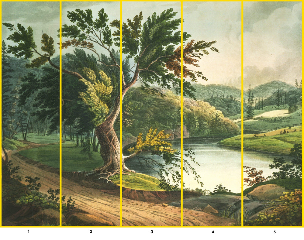 jessup landing removable mural
