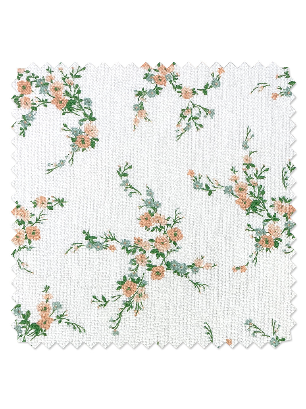 fabric by the yard jolene peach on linen
