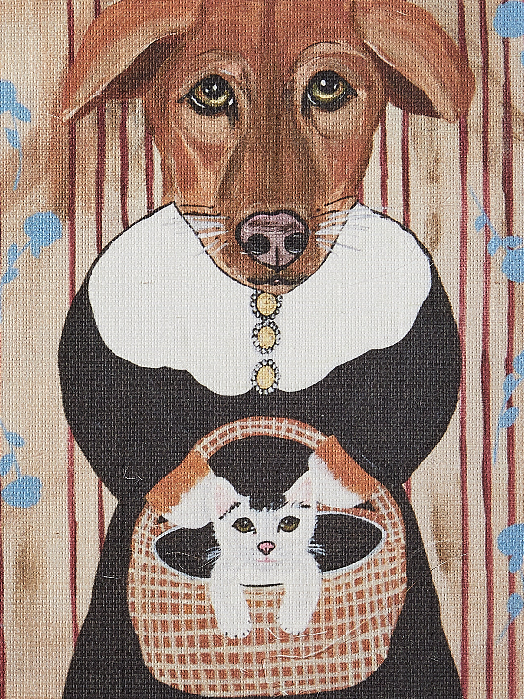 'Kitten Chauffeur' by Carly Beck Art Print