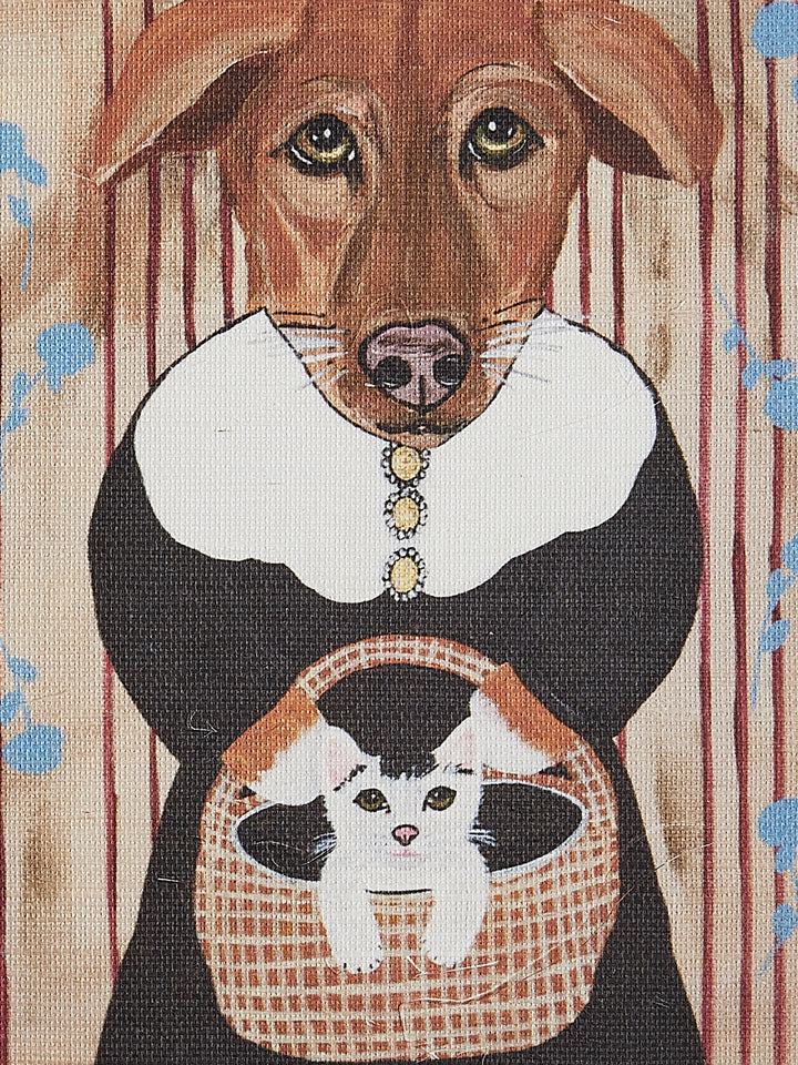 'Kitten Chauffeur' by Carly Beck Art Print