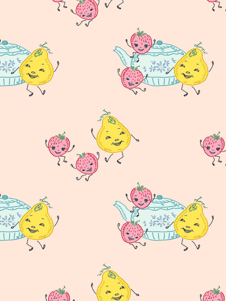 life-is-a-banquet-toss-wallpaper-by-lingua-franca-peach