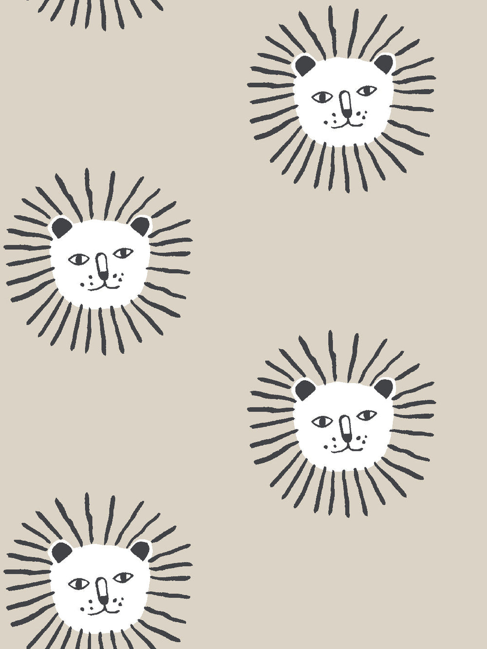 lions-head-wallpaper-by-tea-collection-taupe