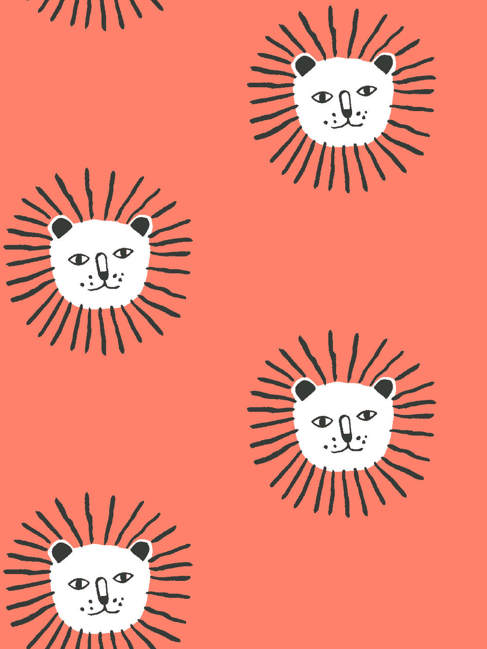 lions-head-wallpaper-by-tea-collection-watermelon