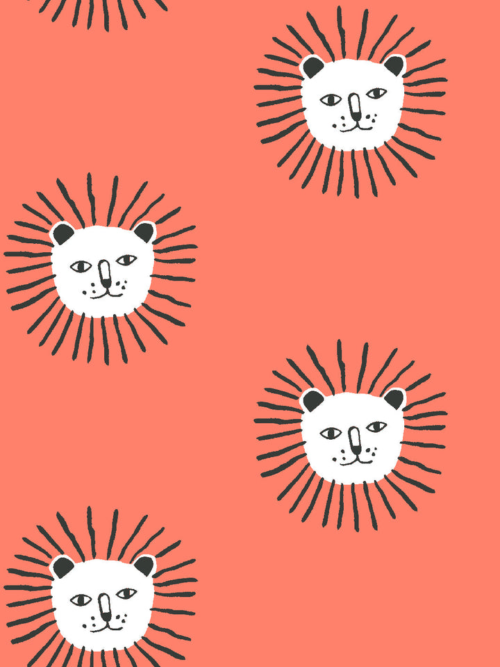 lions-head-wallpaper-by-tea-collection-watermelon