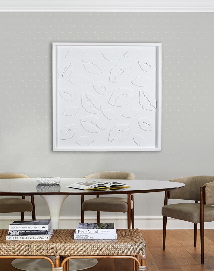 Artshoppe Lip Lock White Out by Nathan Turner