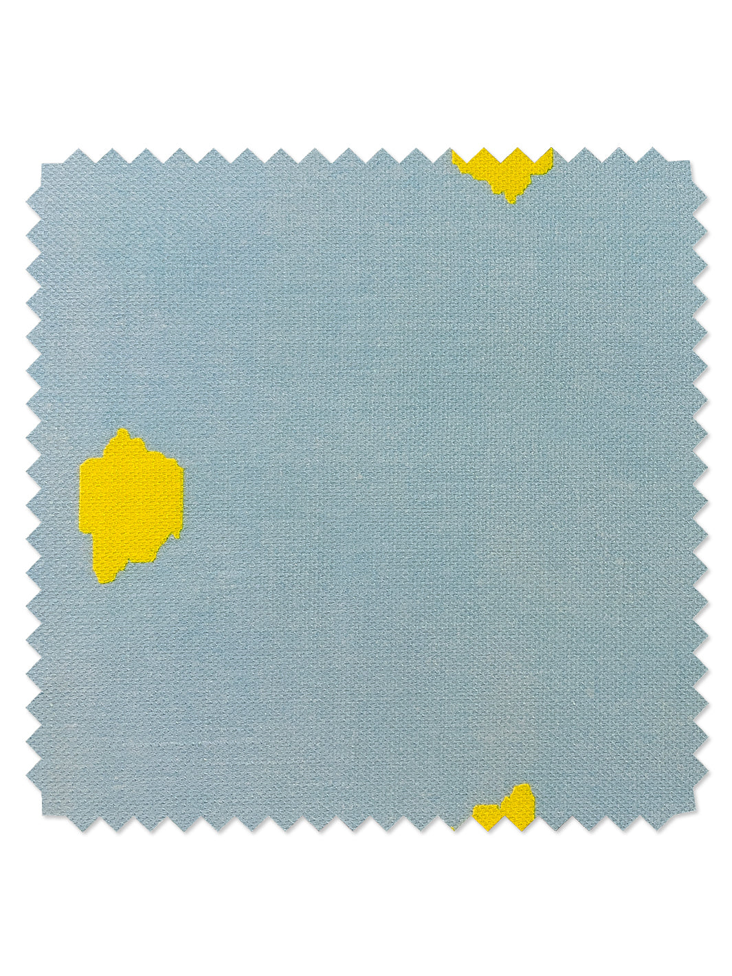 fabric by the yard medina dot baby blue on linen