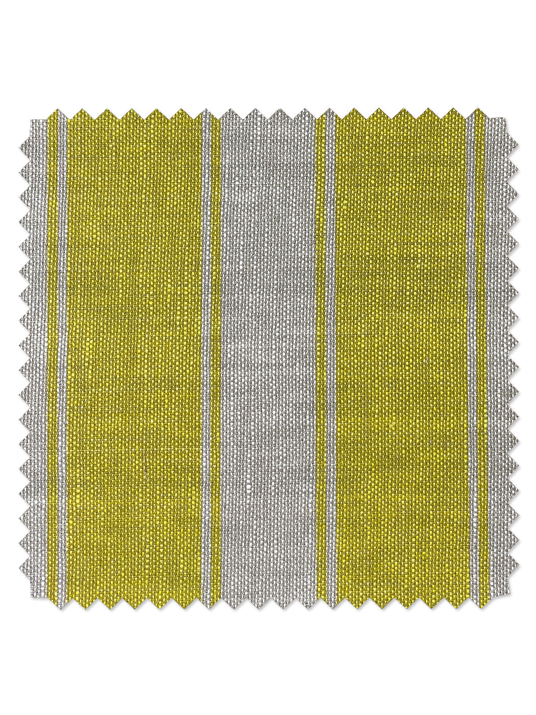fabric by the yard ojai stripe yellow on flax linen