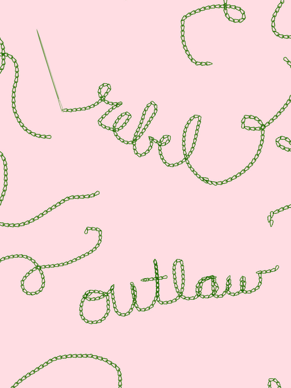 outlaws-and-rebels-wallpaper-by-lingua-franca-pink-green