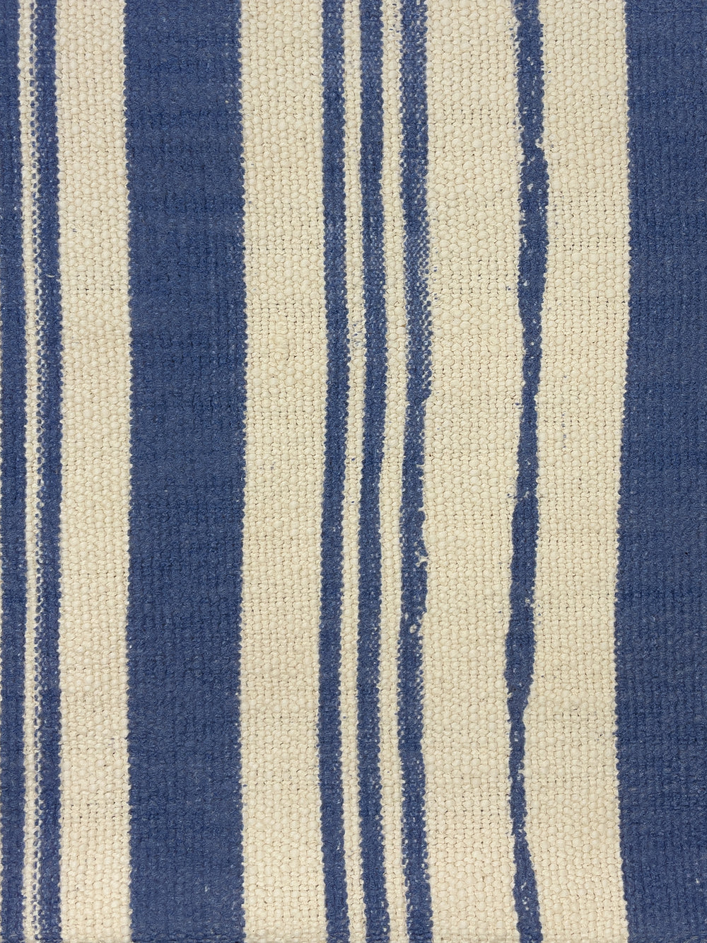 fabric by the yard painted stripes blue on california cotton