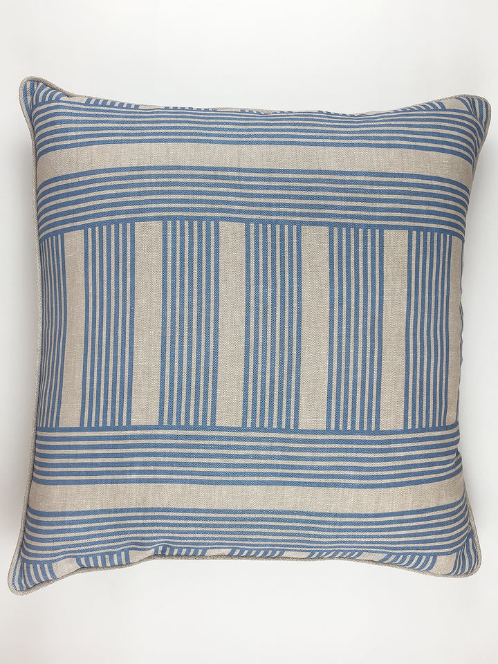 fabric by the yard roman holiday grid blue