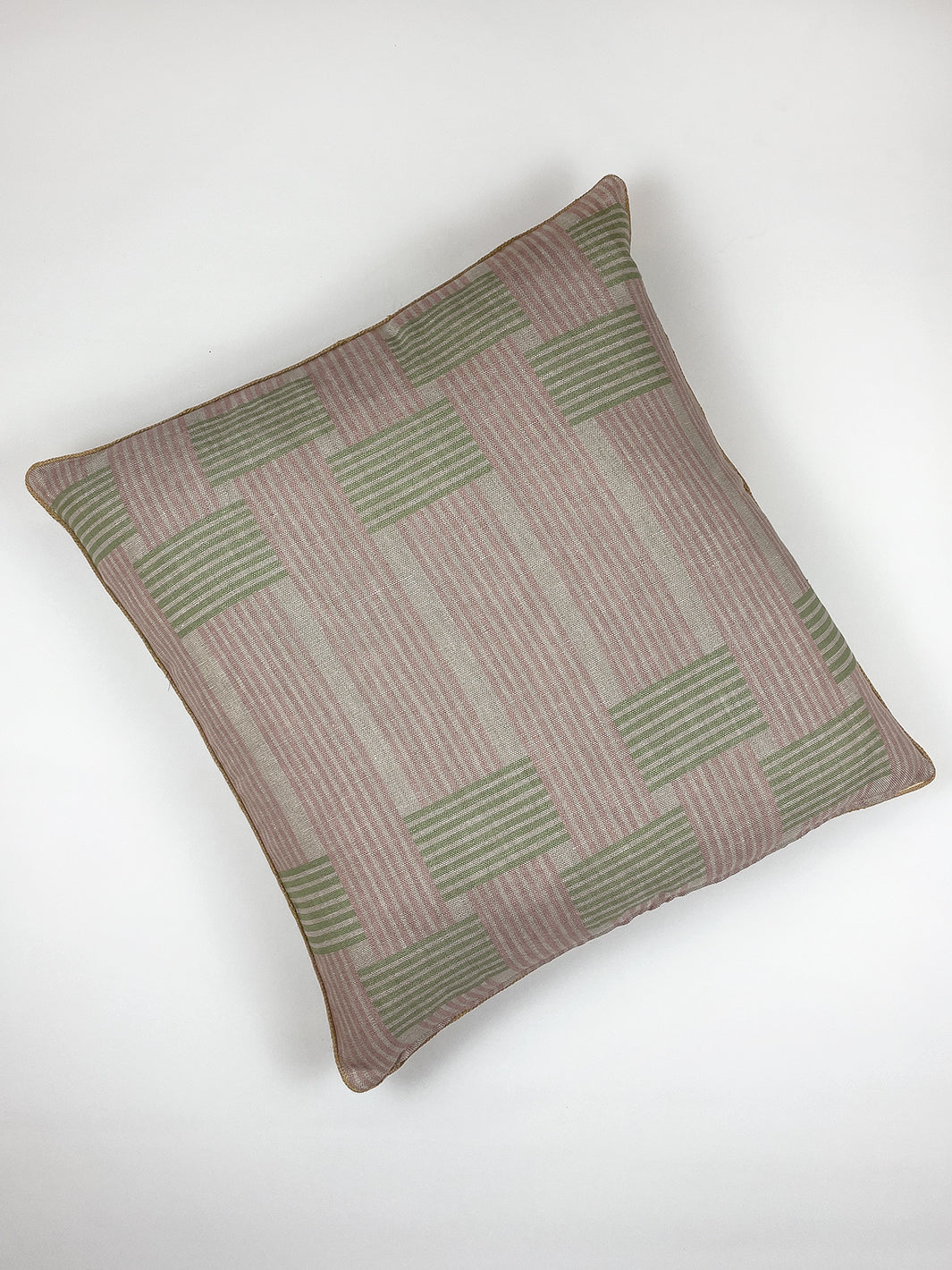 fabric by the yard roman holiday woven pink green