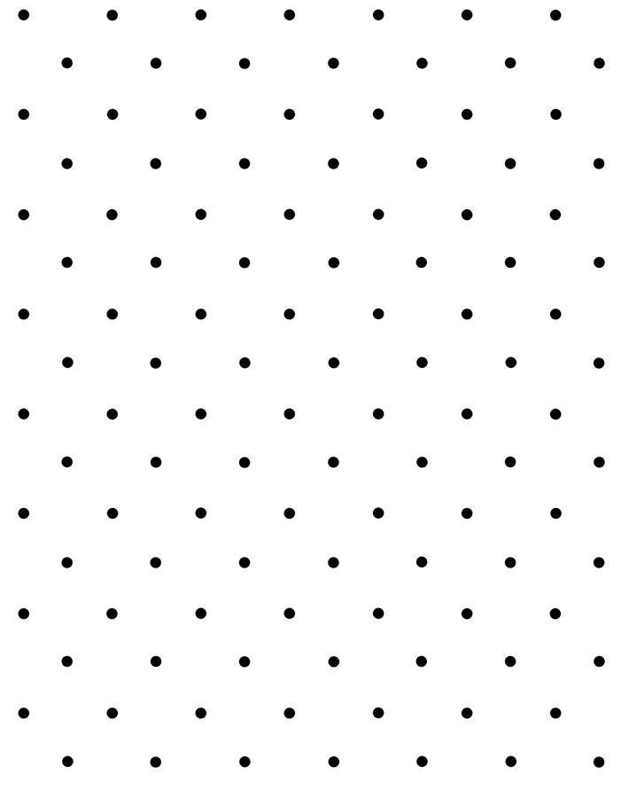 'Polka Dot' Wallpaper by Sugar Paper - Black On White
