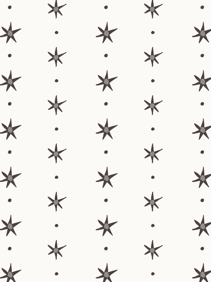 ritas-stars-wallpaper-by-lingua-franca-charcoal-moss