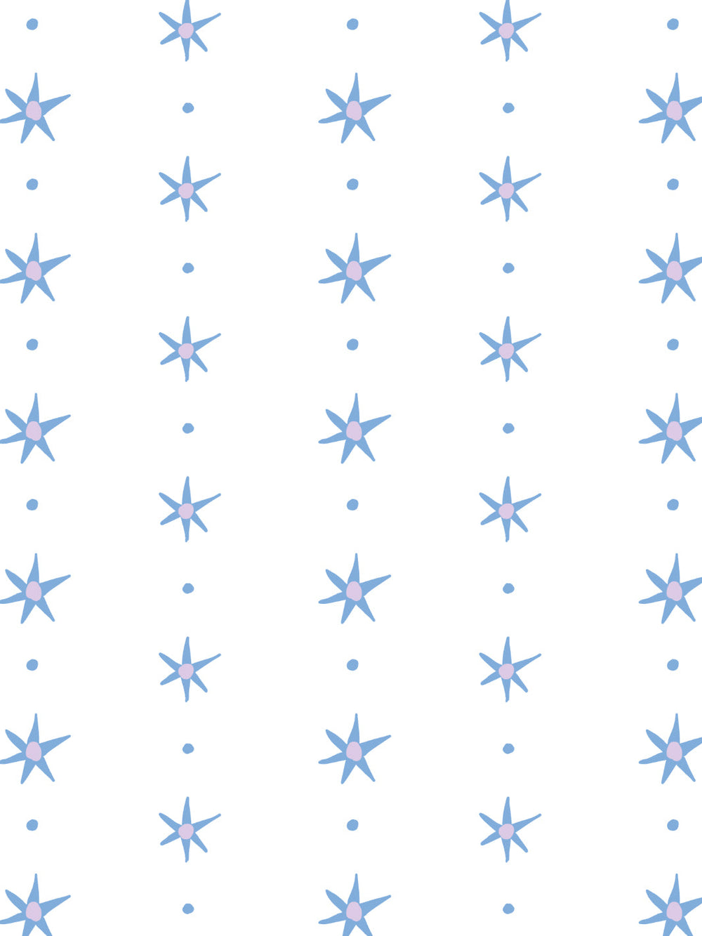 ritas-stars-wallpaper-by-lingua-franca-lavender-blue