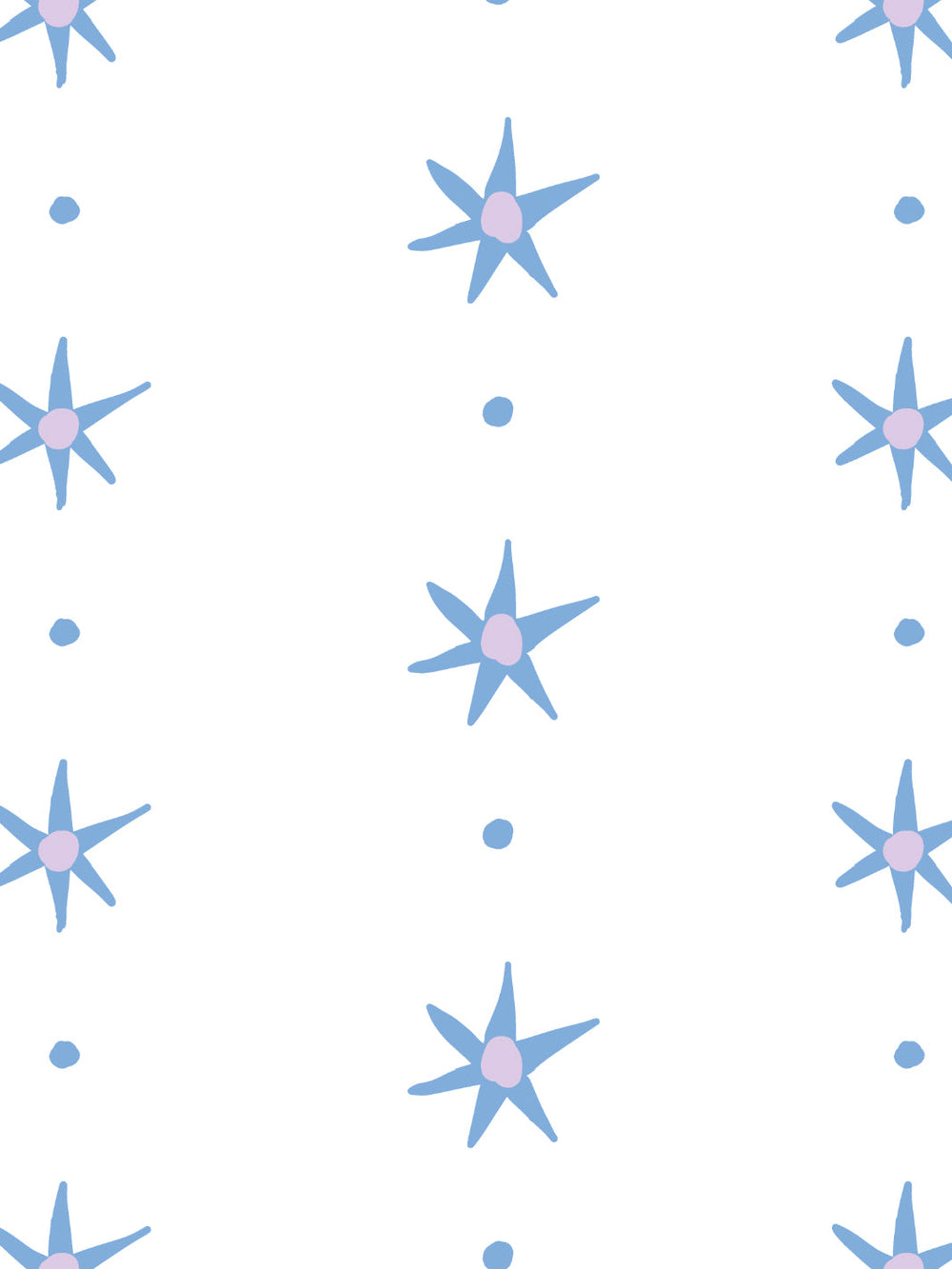 ritas-stars-wallpaper-by-lingua-franca-lavender-blue