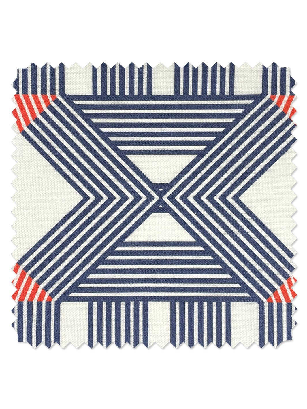 fabric by the yard roman holiday key navy