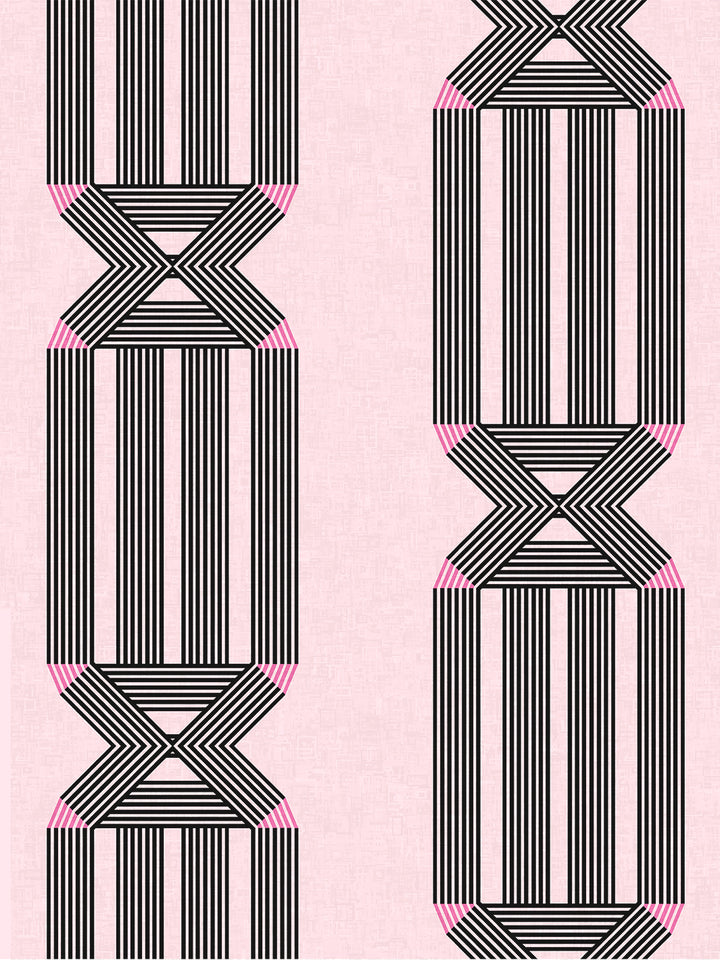 fabric by the yard roman holiday key pink