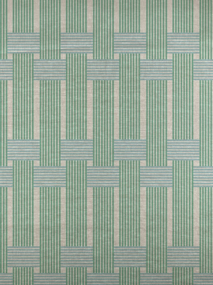 fabric by the yard roman holiday woven caribbean blue