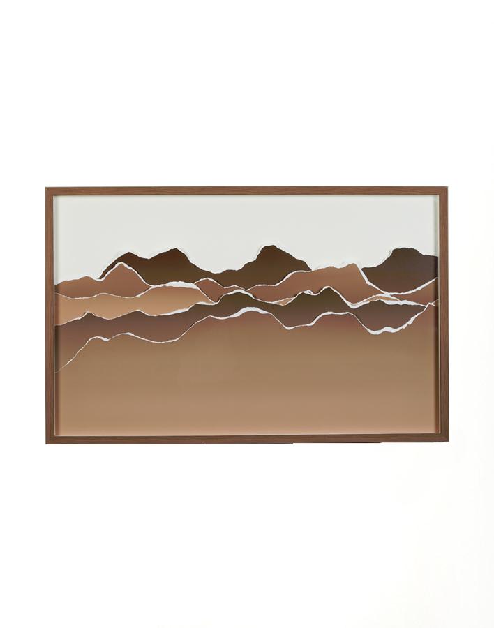 Artshoppe Rough Edge Mountains by Nathan Turner - Framed Wall Art | Art by Wallshoppe