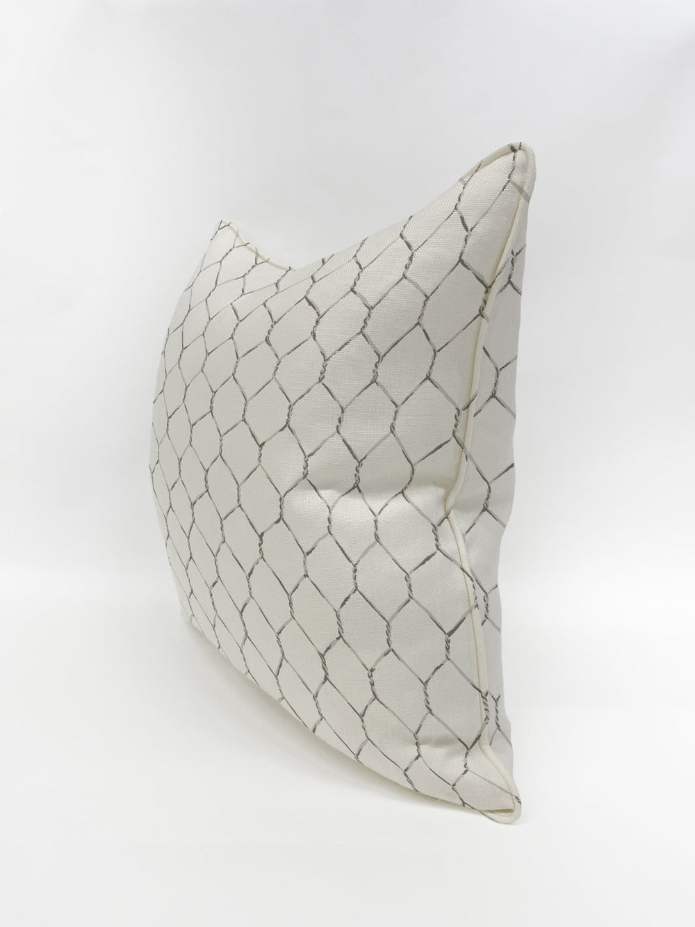evelyns chicken wire pillow by sarah jessica parker metal linen