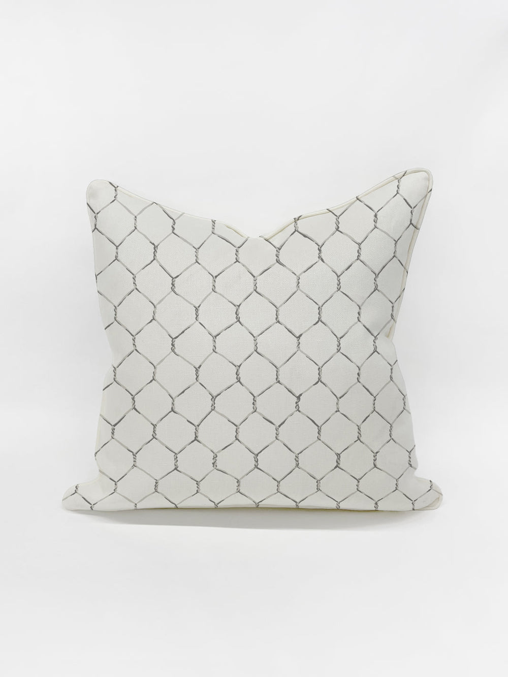 evelyns chicken wire pillow by sarah jessica parker metal linen
