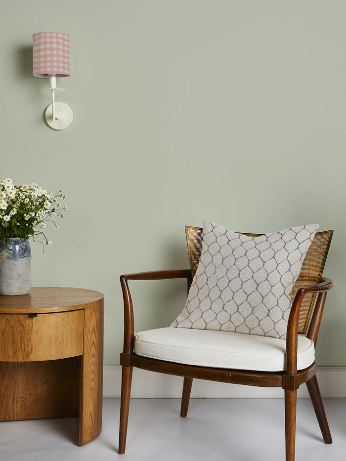 'Evelyn's Chicken Wire' Pillow by Sarah Jessica Parker - Metal on Linen