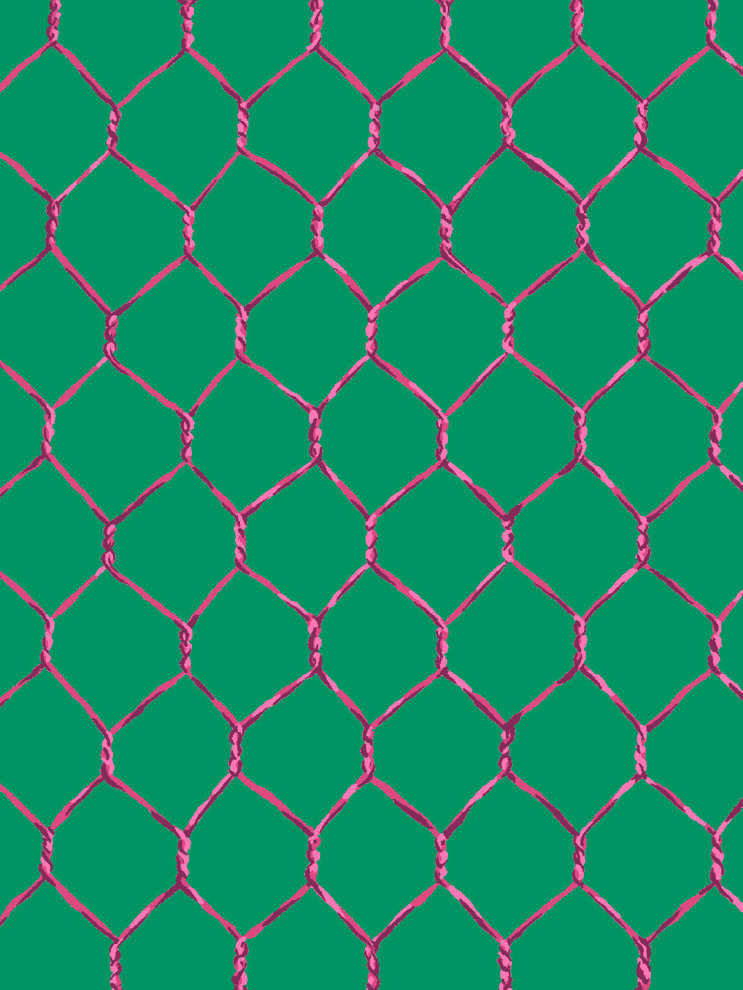 evelyns-chicken-wire-wallpaper-by-sarah-jessica-parker-raspberry-on-emerald