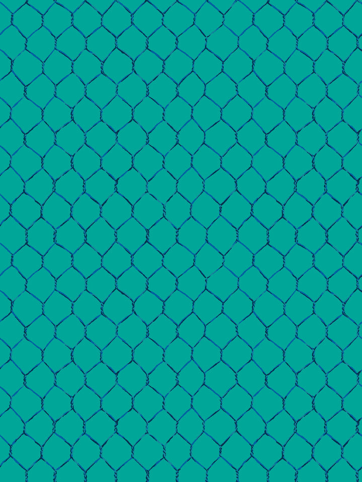 evelyns-chicken-wire-wallpaper-by-sarah-jessica-parker-sapphire-on-teal