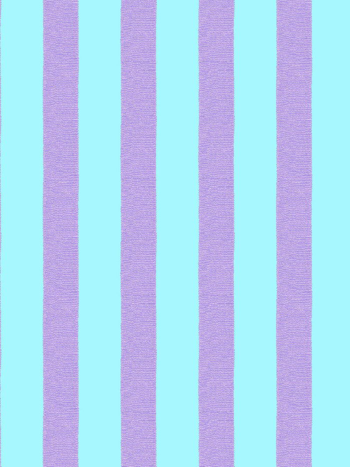 'Grosgrain Stripe' Wallpaper by Sarah Jessica Parker - Lavender Sky