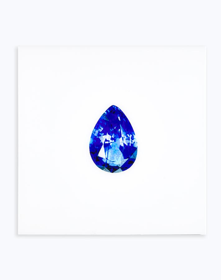 Artshoppe Sapphire on Acrylic by Nathan Turner