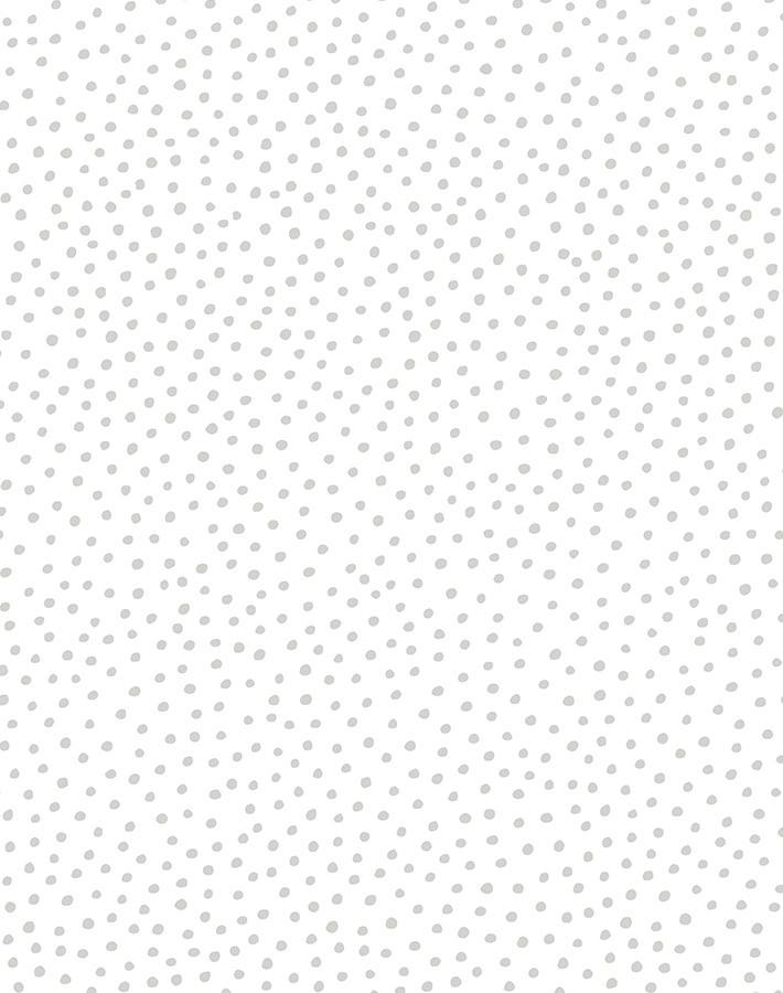 'Pebble' Wallpaper by Sugar Paper - Grey On White
