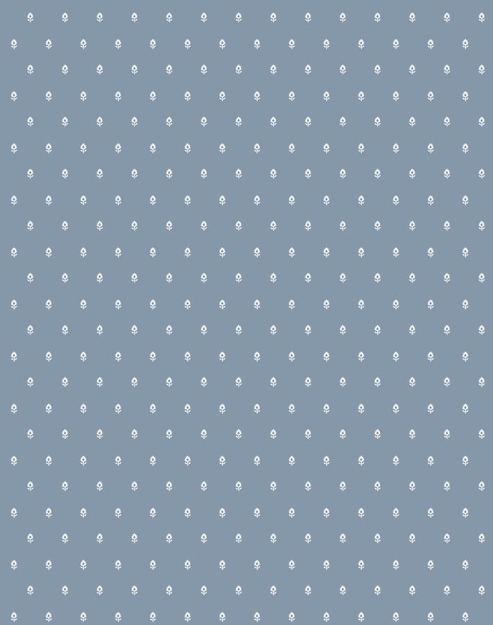 Blue printed deals wallpaper