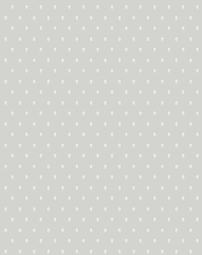 'Tiny Block Print' Wallpaper by Sugar Paper - Grey