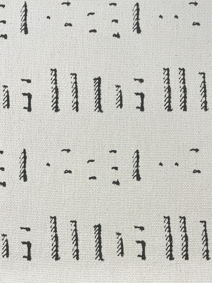 fabric by the yard stitch black on california cotton