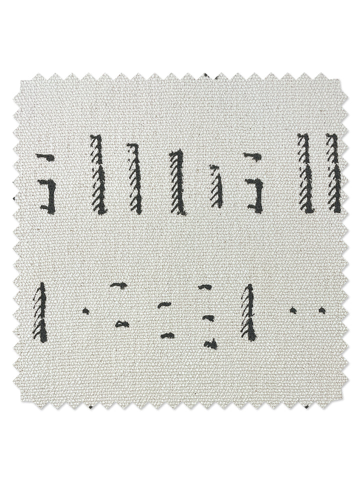 fabric by the yard stitch black on california cotton