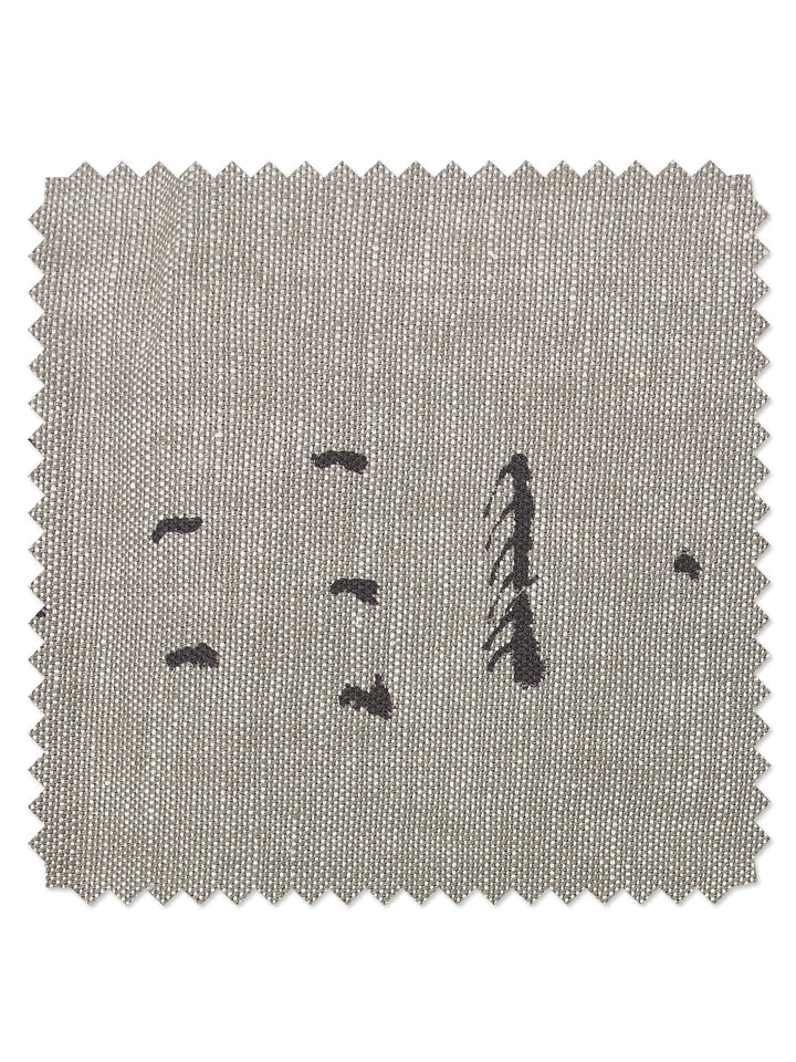 fabric by the yard stitch chocolate on california cotton