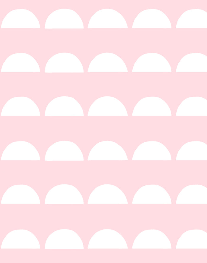 'Sun Tile' Wallpaper by Tea Collection - Ballet Slipper