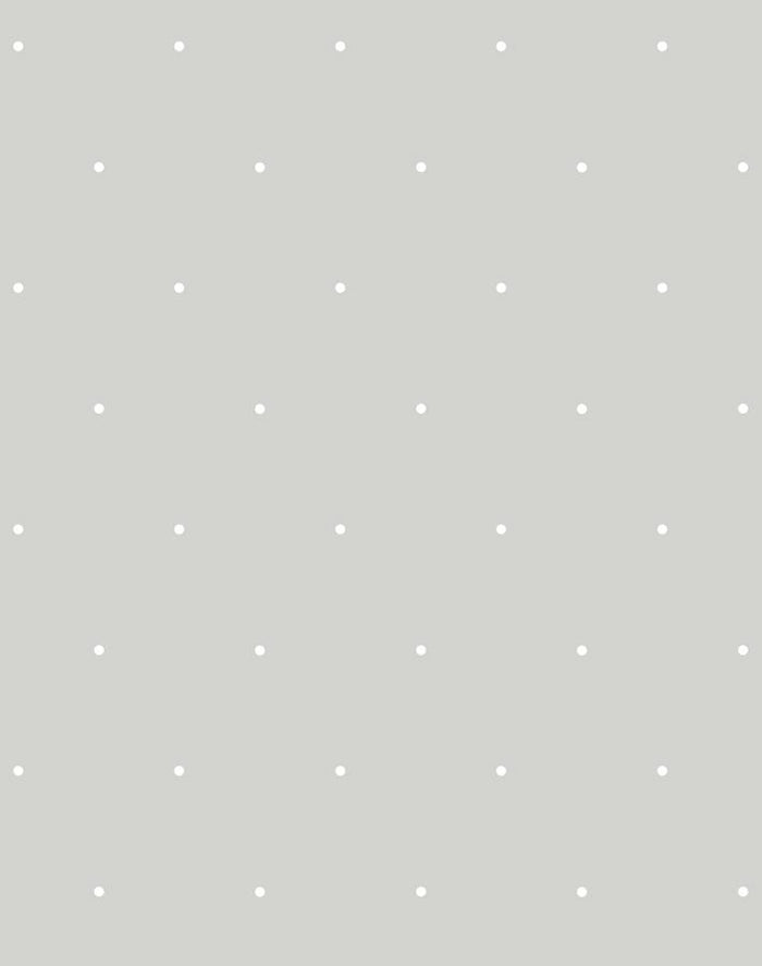 'Signature Dot' Wallpaper by Sugar Paper - Grey