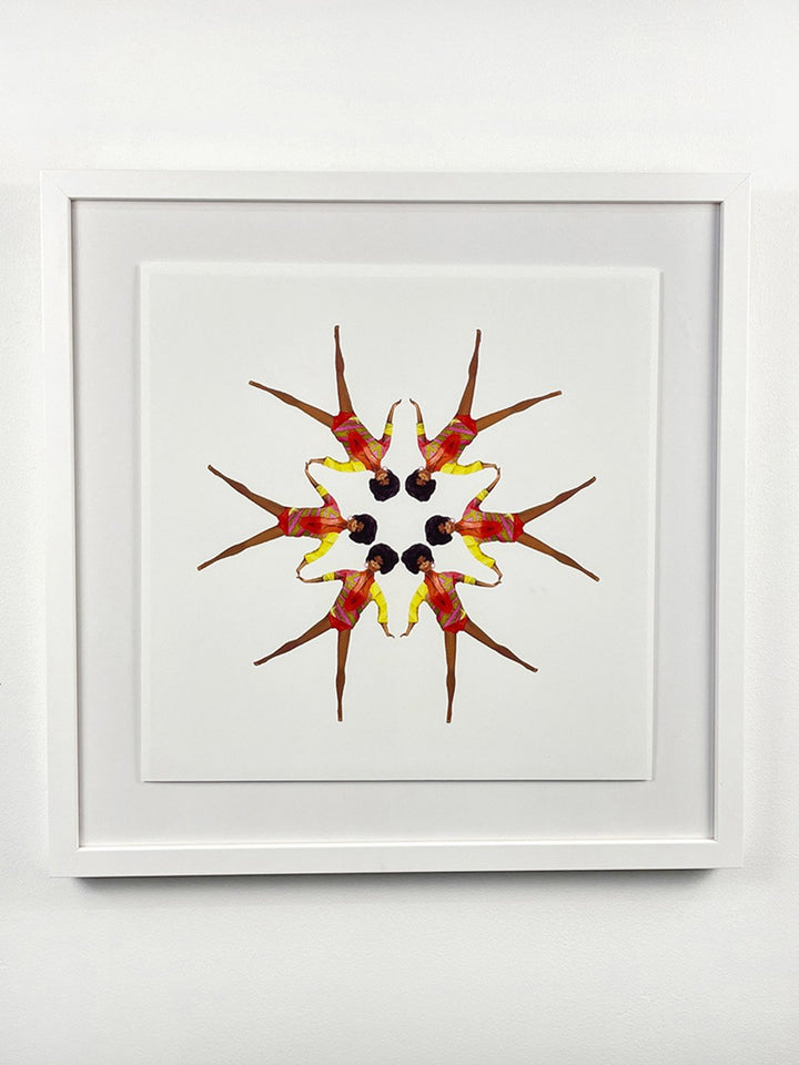 'Synchronized Vintage Christie™ Framed Art