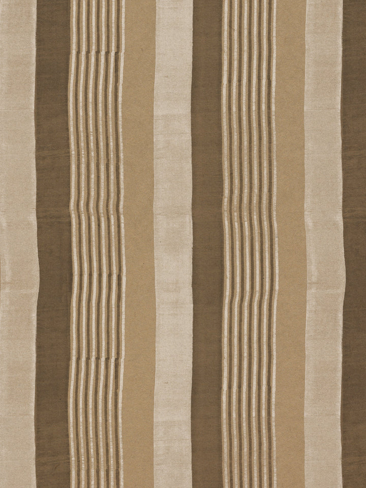 tent stripe small kraft wallpaper chris benz neutral