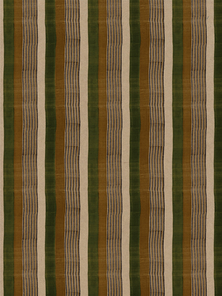 tent stripe small kraft wallpaper chris benz pine