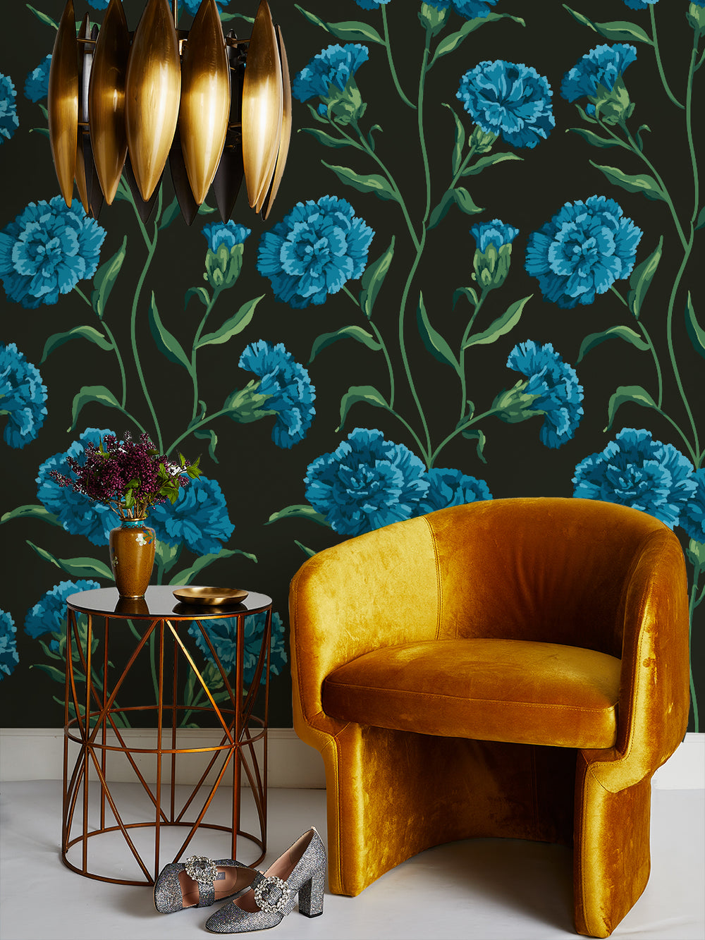 townhouse-wallpaper-by-sarah-jessica-parker-teal-on-charcoal