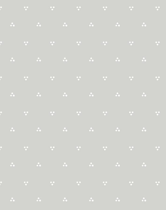 'Dainty Dot' Wallpaper by Sugar Paper - Grey