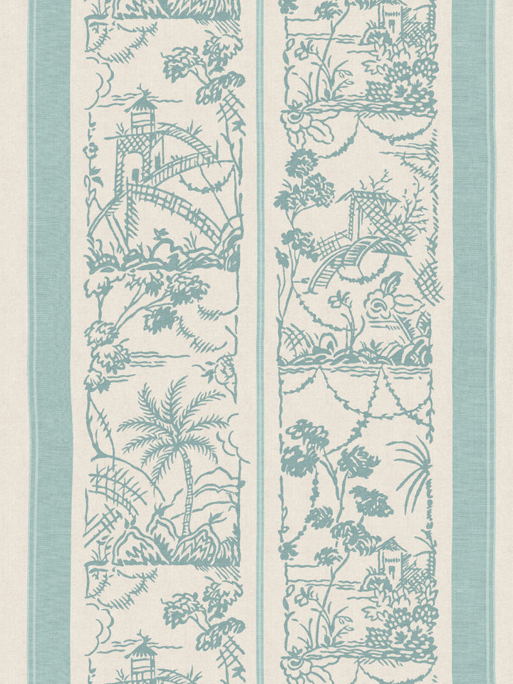 tropical-toile-stripe-tonal-wallpaper-chris-benz-aqua