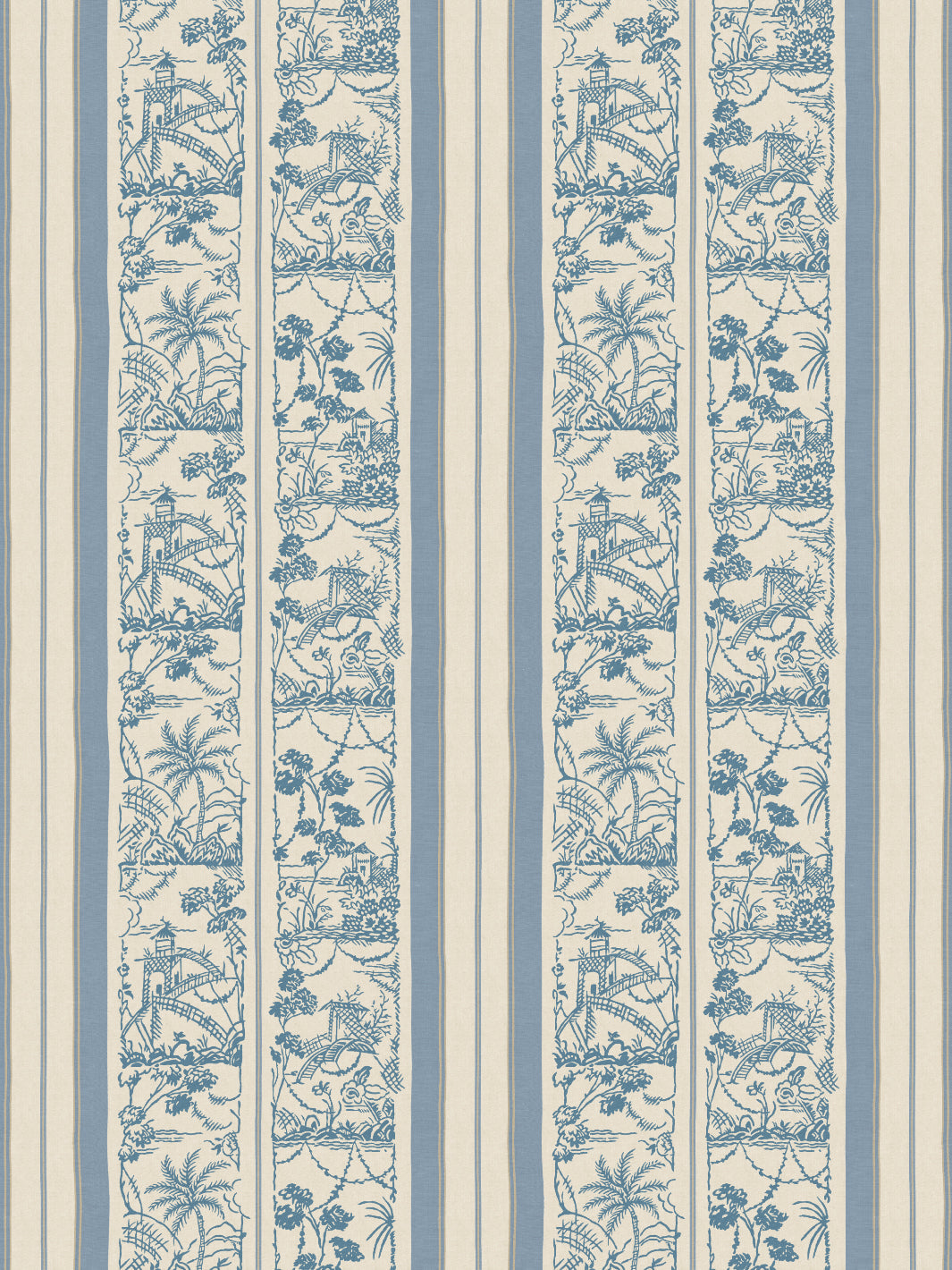 tropical-toile-stripe-tonal-wallpaper-chris-benz-blue-taupe