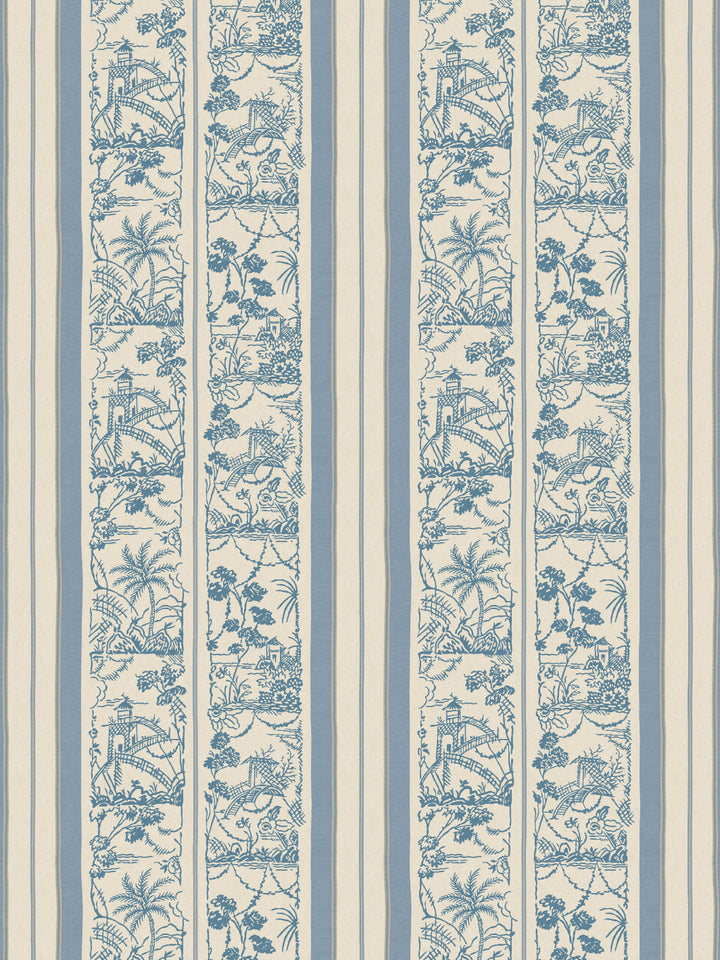 tropical-toile-stripe-tonal-wallpaper-chris-benz-blue-taupe