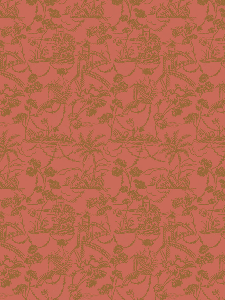 tropical-toile-wallpaper-chris-benz-red