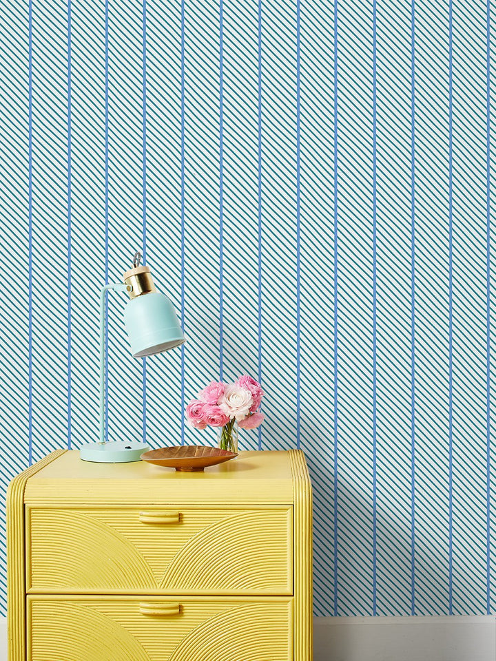 barbie-dreamhouse-stripes-wallpaper-by-barbie-teal-blue