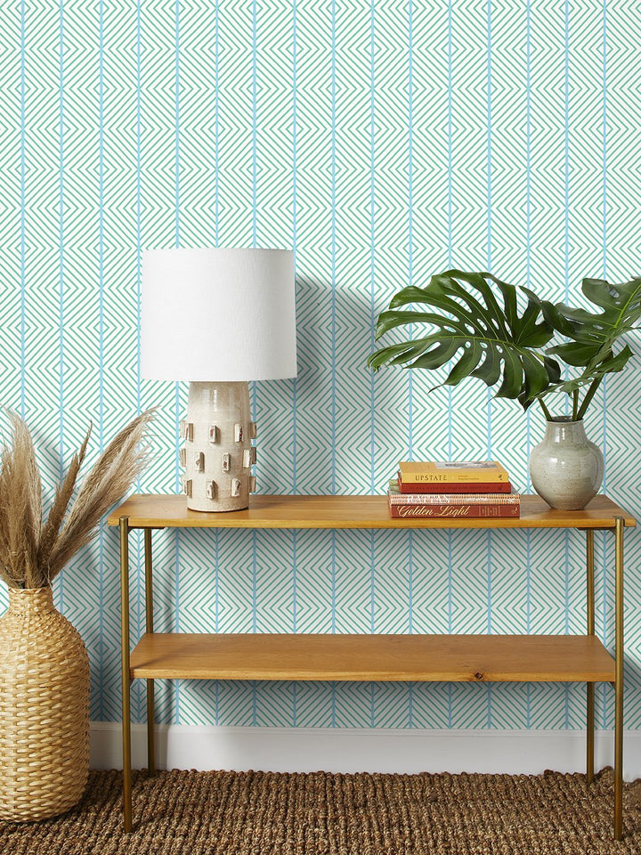 barbie-dreamhouse-diamond-wallpaper-by-barbie-caribbean-blue