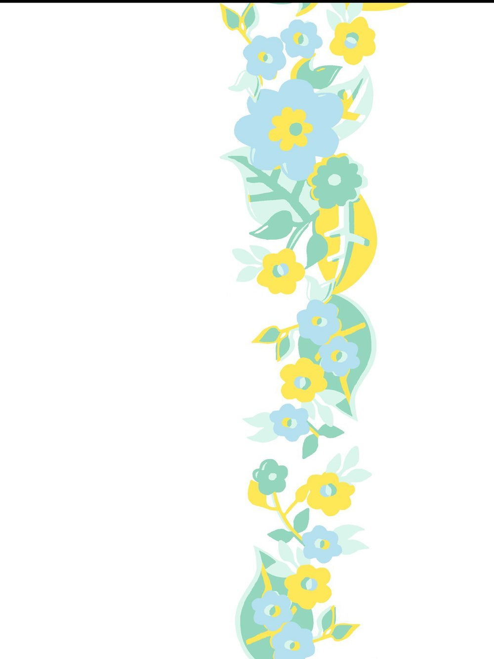 floral-stripe-wallpaper-by-barbie-blue-yellow